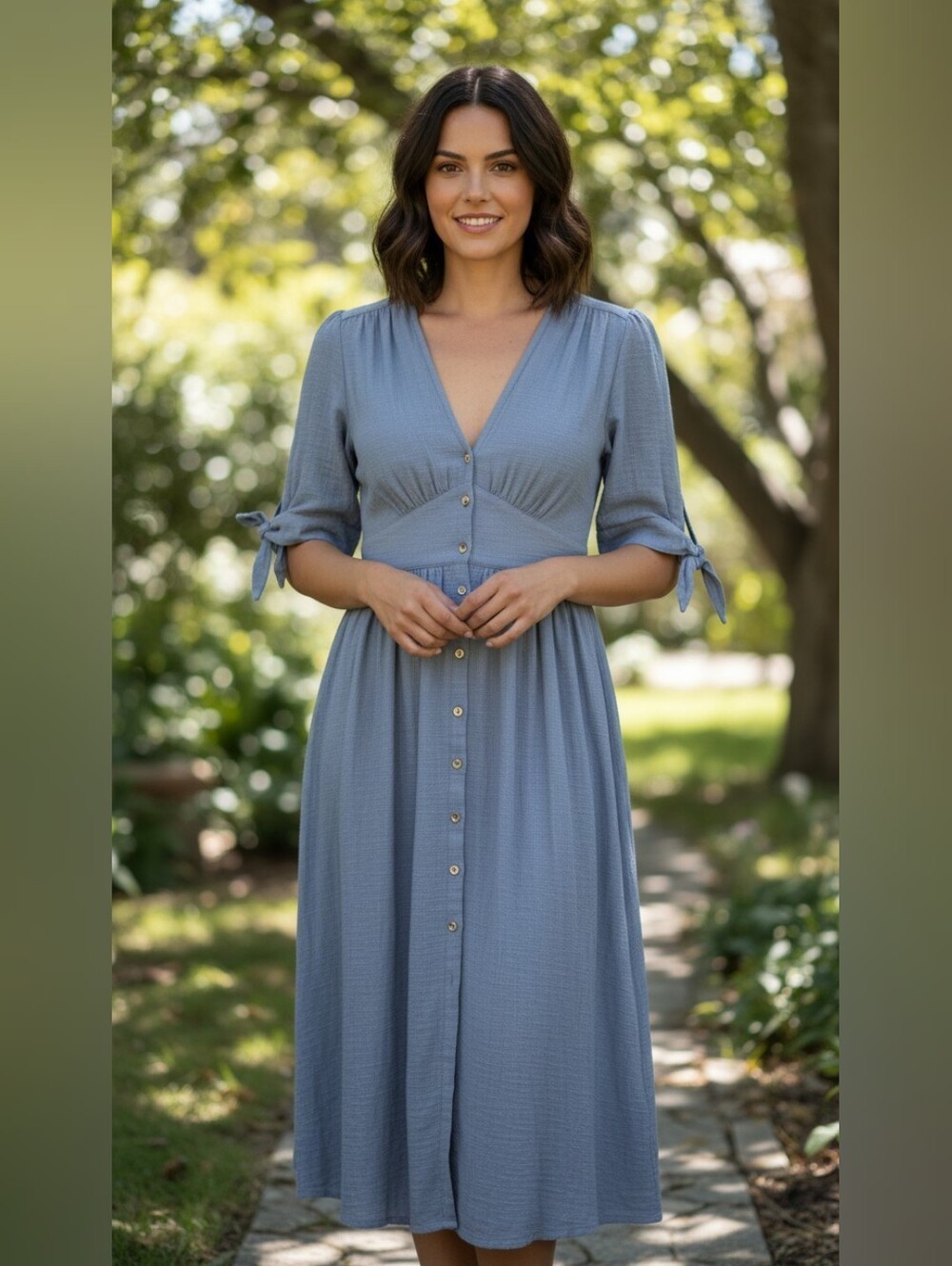 Free People "Love Of My Life" Midi Dress - Small
